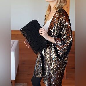 Emerson Fry Fringe Clutch